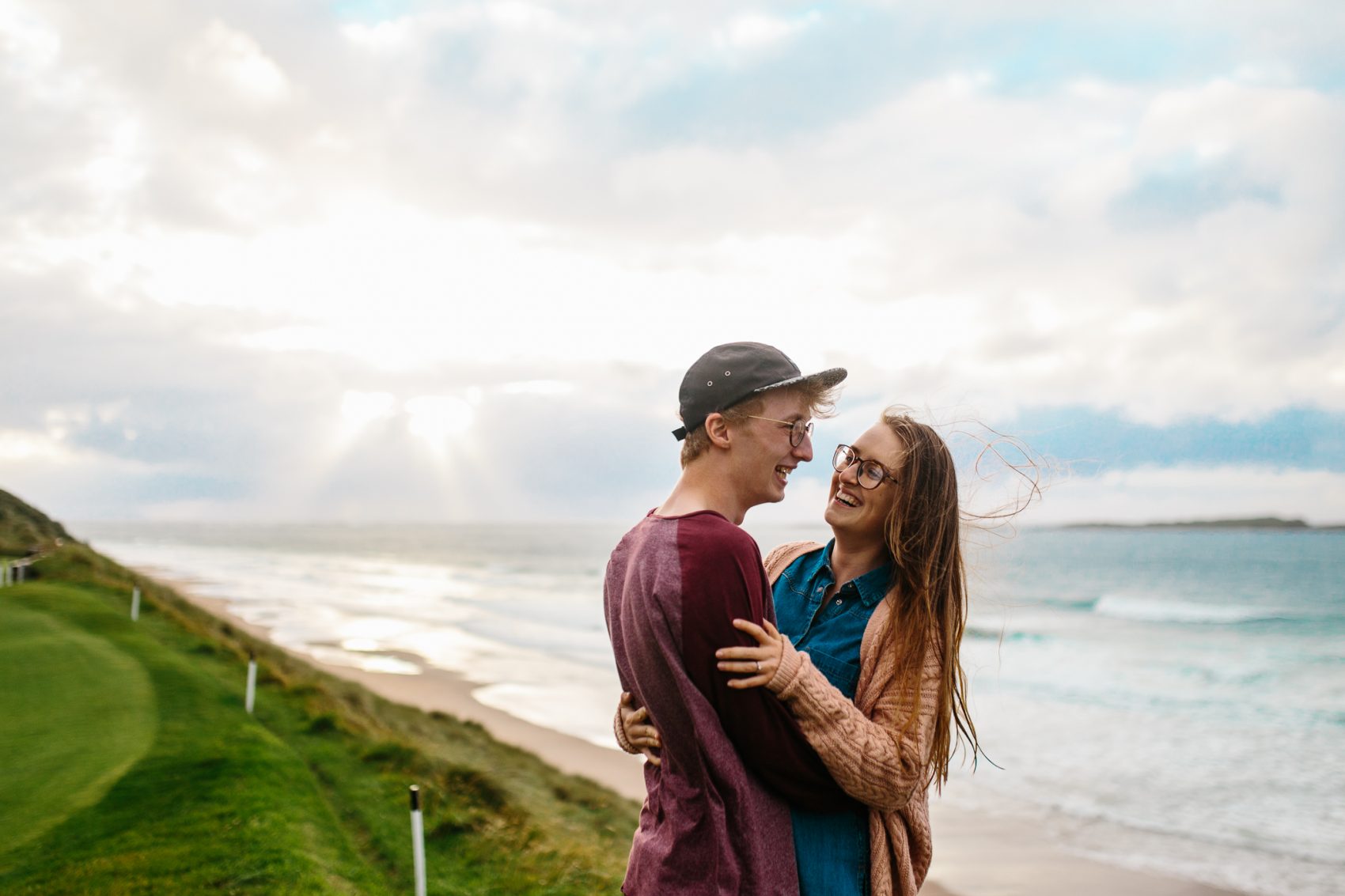 1-1-1700x1133 Andy and Anna Surf engagement // Portrush