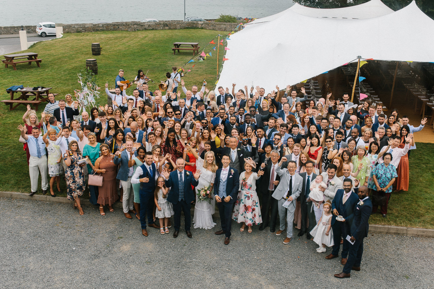 Out-door-wedding-Marquee-GJ-1 Northern Ireland Marquee Wedding  // Grace & Josh