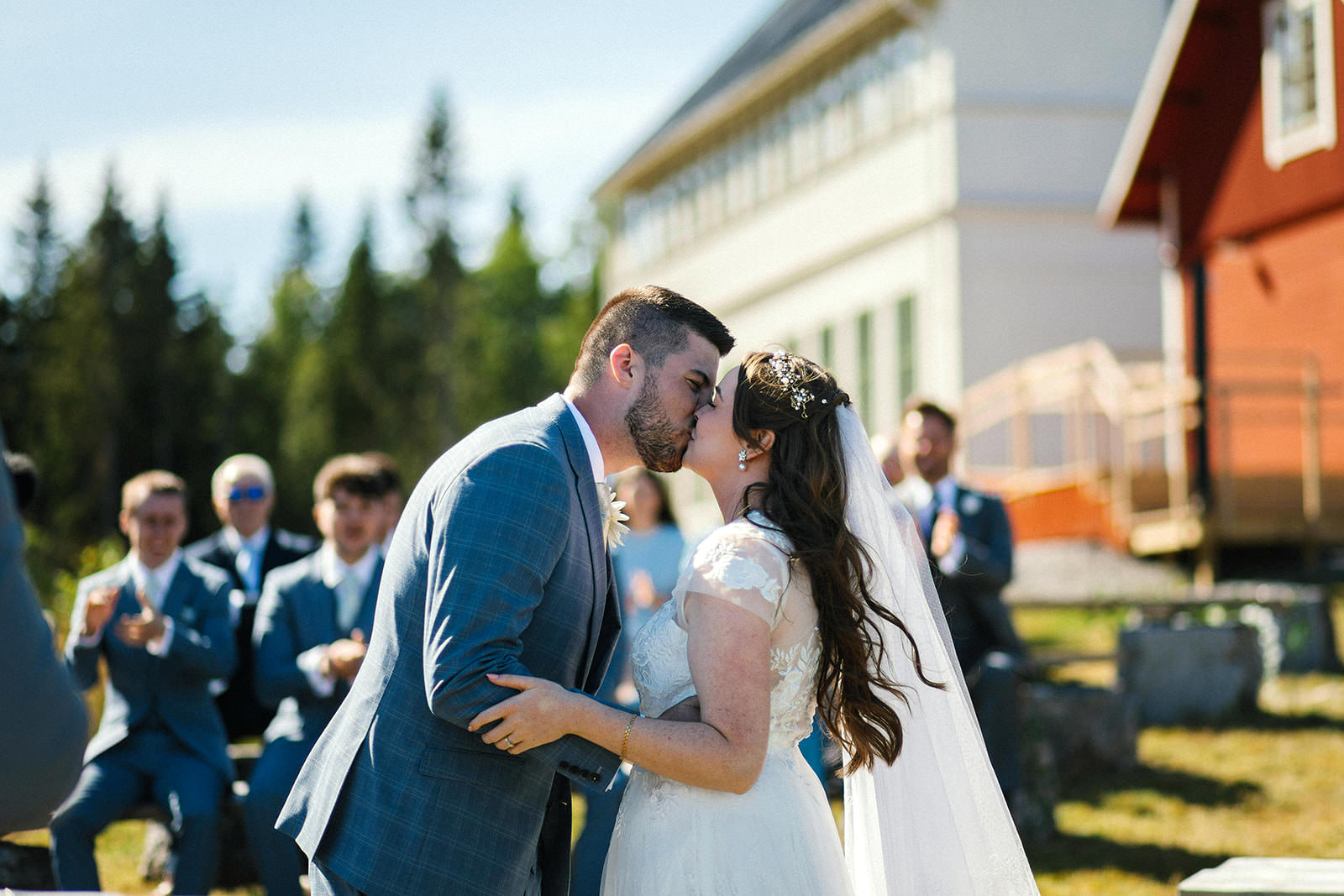 Ben-and-Elsa-12 Sweden lake side wedding // Ben and Elsa